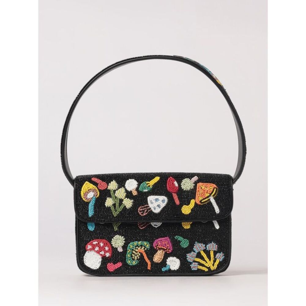 Staud Shoulder Bag Woman Black - Picture 1 of 3